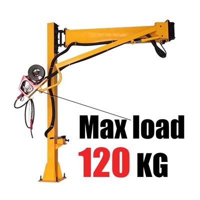 Braccio trainafilo idraulico